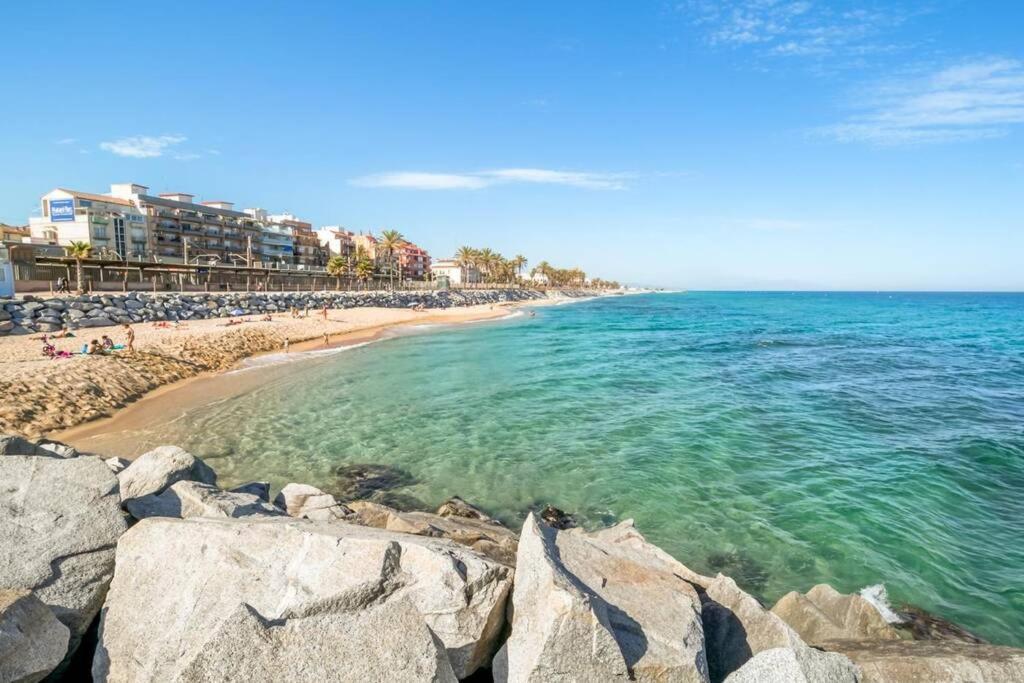 Vistamar Beach 30 Min Barcelona Vilassar De Mar Bagian luar foto